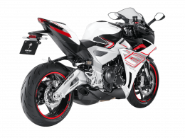 Мотоцикл ZONTES ZT703-RR (4T ZT370MU EFI) 17/17 ПТС, белый/красный