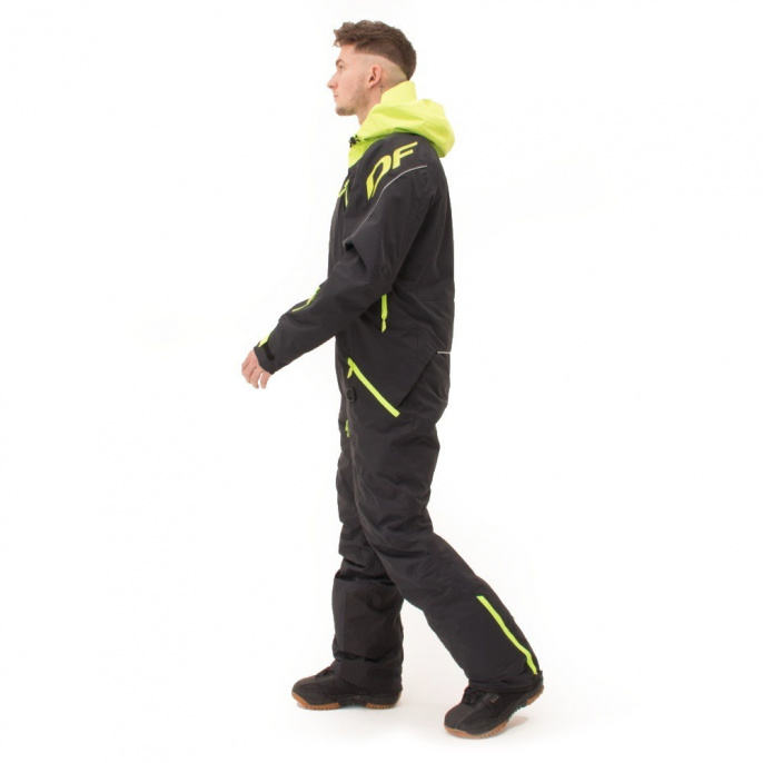 Комбинезон GRAVITY PREMIUM Man Black - Yellow Green