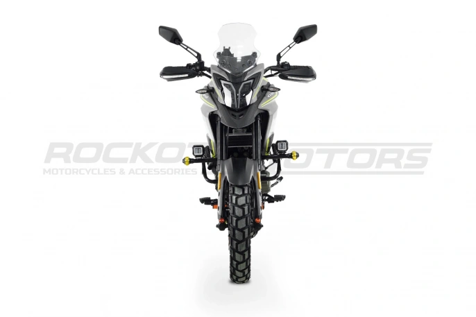 Мотоцикл турэндуро ROCKOT DAKAR (серый/зеленый)