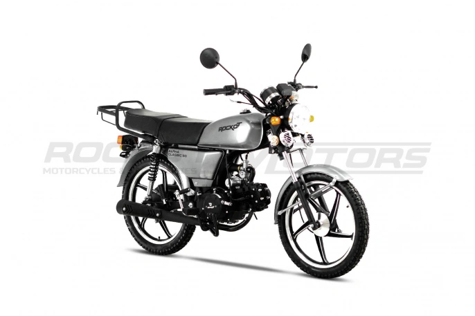 Мопед ROCKOT ALPHA CLASSIC (серый металлик)