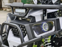 Квадроцикл детский Lion 125 AY белый