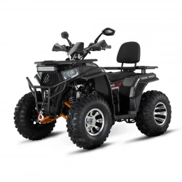 Квадроцикл бензиновый WHITE SIBERIA BARS 200CC PRO (черный)