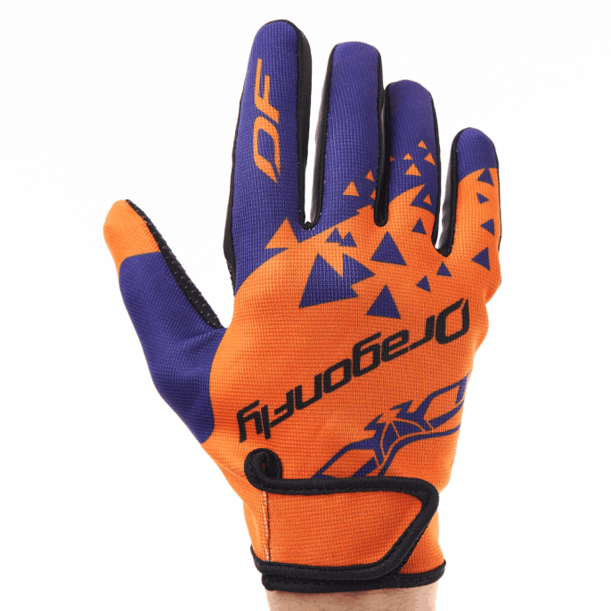Перчатки DF CROSS Orange - Ultramarine