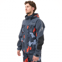 Мембранная куртка QUAD 2.0 Man Grey - Orange Camo