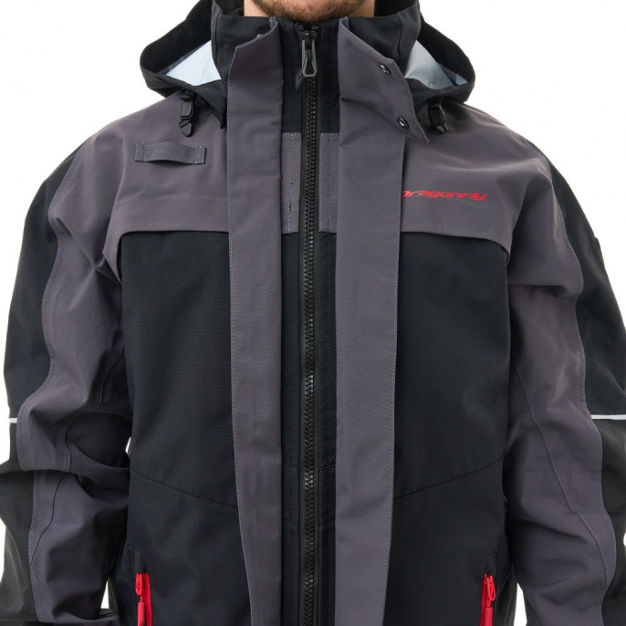 Мембранная куртка QUAD PRO Man Black - Grey