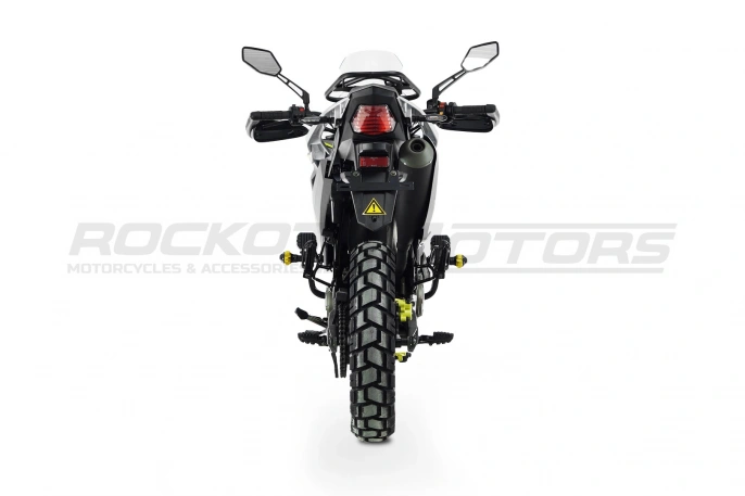 Мотоцикл турэндуро ROCKOT DAKAR (серый/зеленый)