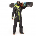 Комбинезон GRAVITY PREMIUM Man Black - Yellow Green