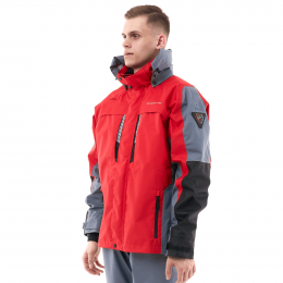 Мембранная куртка QUAD PRO Red - Grey