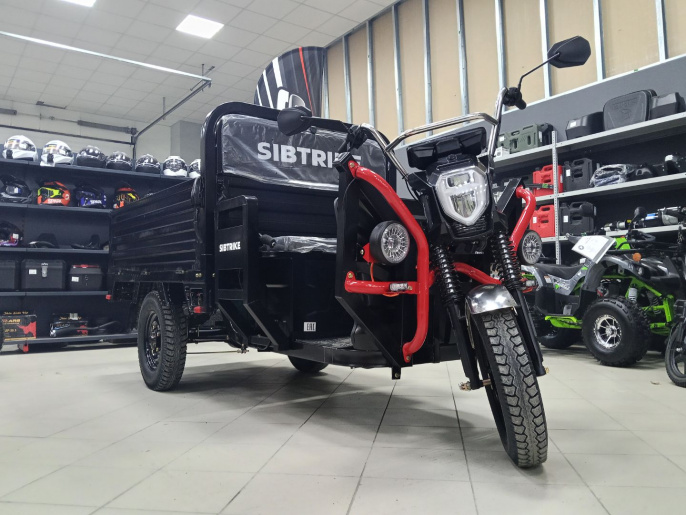 Электротрицикл WHITE SIBERIA SIBTRIKE PRO CARGO