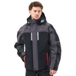 Мембранная куртка QUAD PRO Man Black - Grey