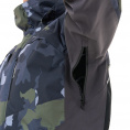 Мембранная куртка QUAD PRO Man Green Camo - Black