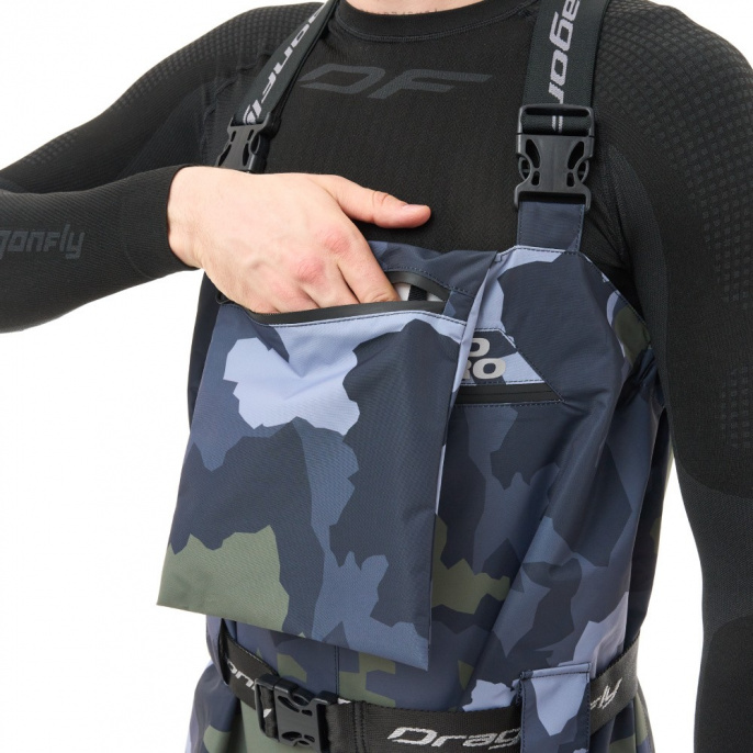 Вейдерсы мембранные QUAD PRO Man Green Camo