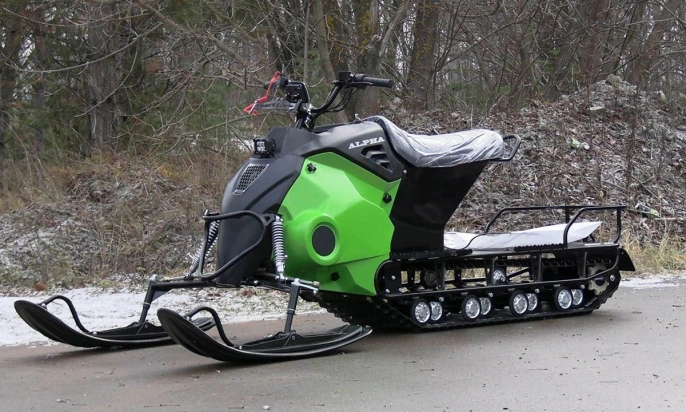 Мотобуксировщик ЛИДЕР-АЛЬФА-3 (двигатель LIFAN KP460E 20 лс)