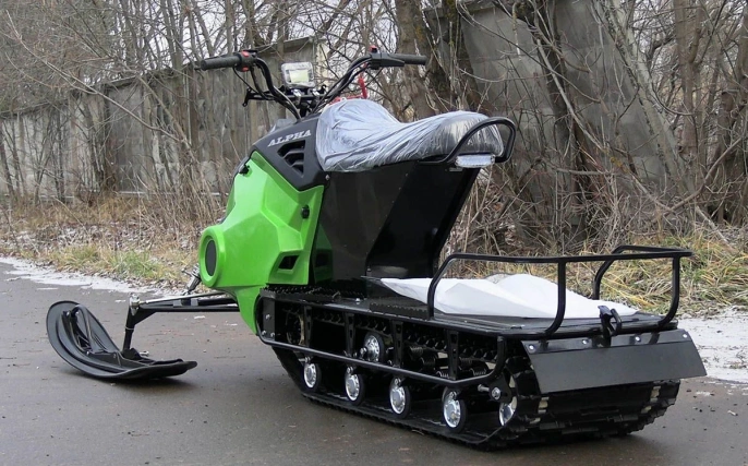Мотобуксировщик ЛИДЕР-АЛЬФА-3 (двигатель LIFAN KP460E 20 лс)