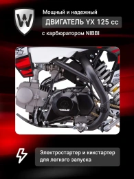 Питбайк WELS RTX 125 17/14