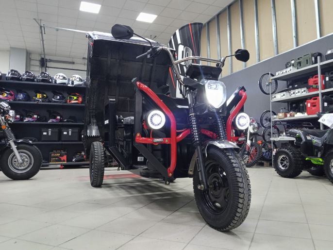 Электротрицикл WHITE SIBERIA SIBTRIKE PRO CARGO