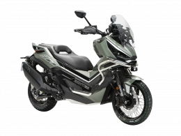 Максискутер ZONTES ZT368T-G (ZT1P79MP EFI) 17/14 ПТС, зеленый