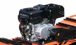 Мотосноуборд ИСКРА-1, LIFAN KP230 8+ л.с., редуктор с автомат сцеплением. фара, тормоз
