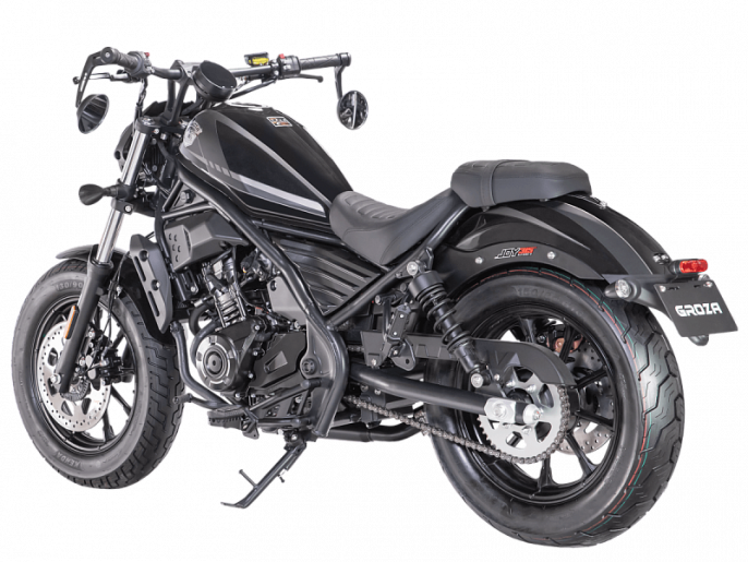 Мотоцикл GROZA JOY300 Sport ПТС, серебристый