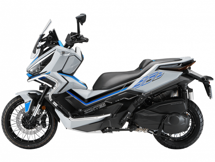 Максискутер ZONTES ZT368T-G (ZT1P79MP EFI) 17/14 ПТС, серый