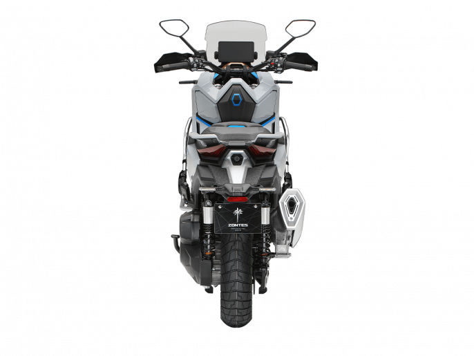 Максискутер ZONTES ZT368T-G (ZT1P79MP EFI) 17/14 ПТС, серый