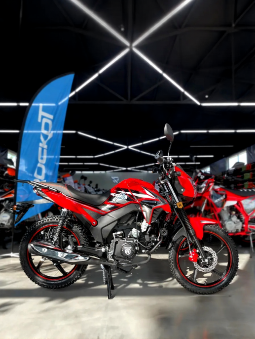 Мопед ROCKOT ALPHA CITY M-12 (красный глянцевый)