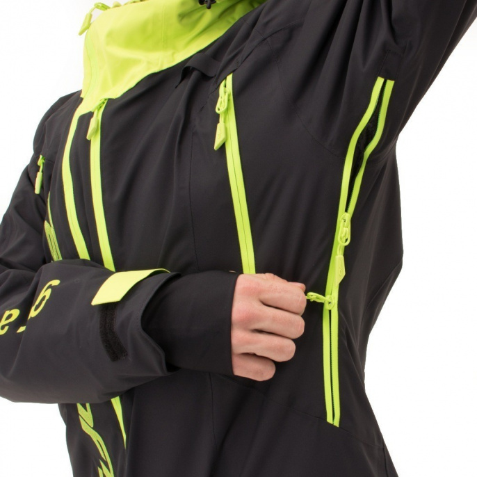 Комбинезон GRAVITY PREMIUM Man Black - Yellow Green