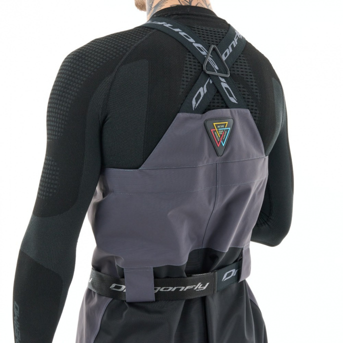 Вейдерсы мембранные QUAD PRO Man Grey - Black