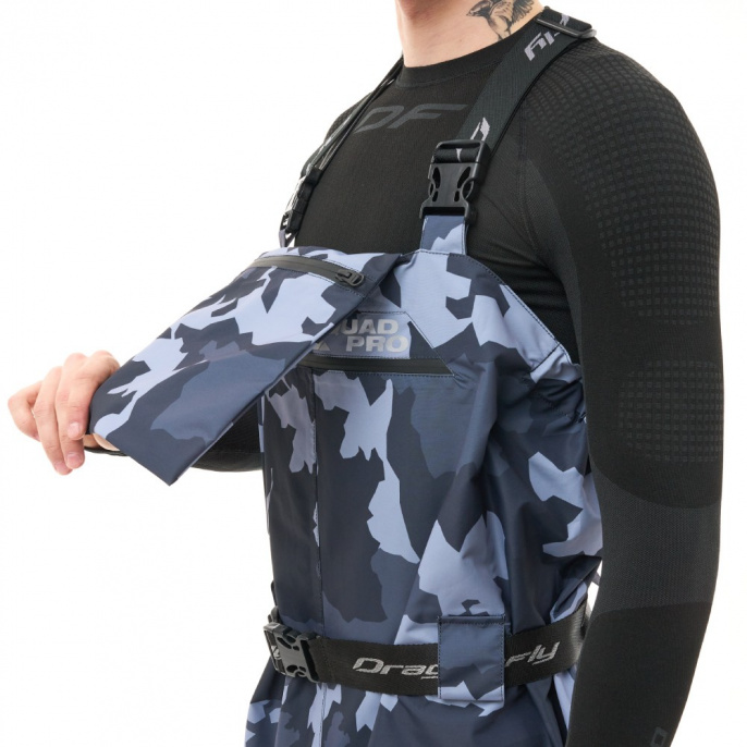Вейдерсы мембранные QUAD PRO Man Dark Camo