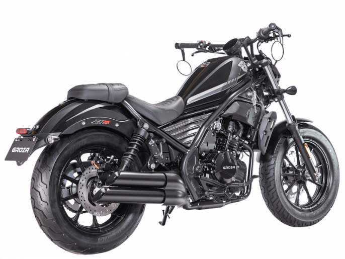 Мотоцикл GROZA JOY300 Sport ПТС, серебристый