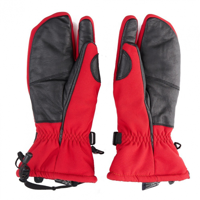 Варежки снегоходные DF SNOWMOBILE MITTENS Red