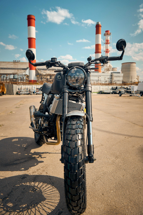 Мотоцикл FUEGO SCRAMBLER 300 BLACK