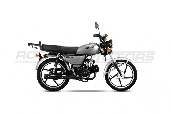 Мопед ROCKOT ALPHA CLASSIC (серый металлик)