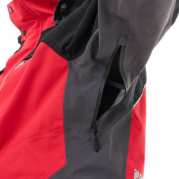 Мембранная куртка QUAD PRO Man Red - Black - Grey