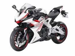 Мотоцикл ZONTES ZT703-RR (4T ZT370MU EFI) 17/17 ПТС, белый/красный