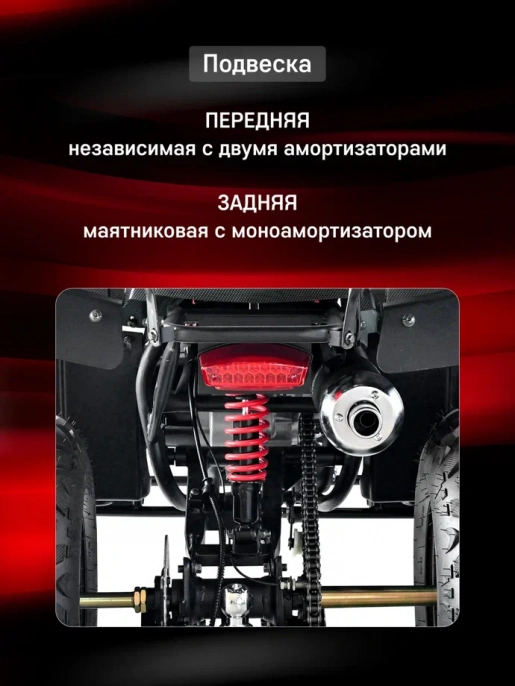 Квадроцикл WELS ATV THUNDER 200 (E200) NEW